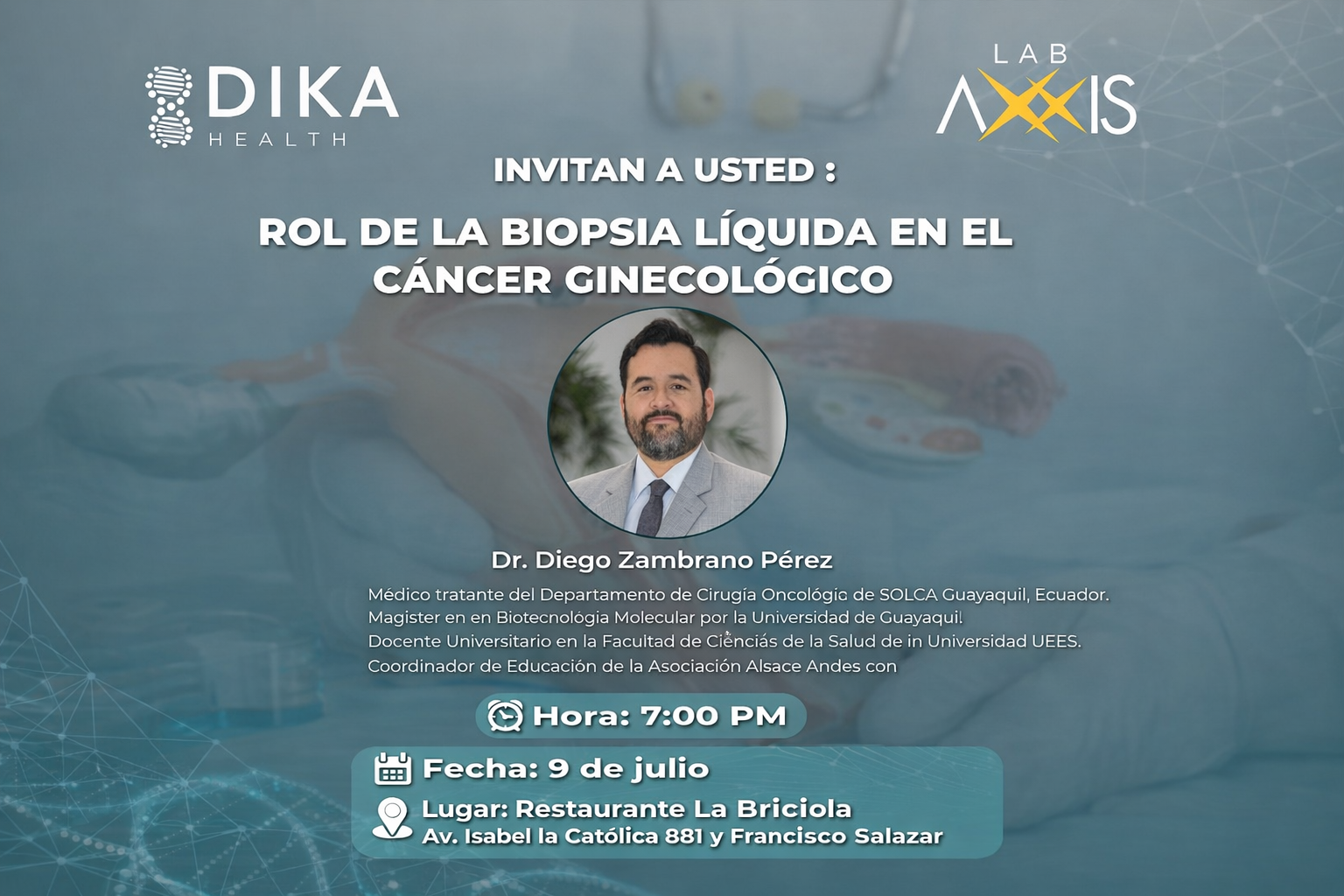 Biopsia Liquida  en el Cancer Ginecologico